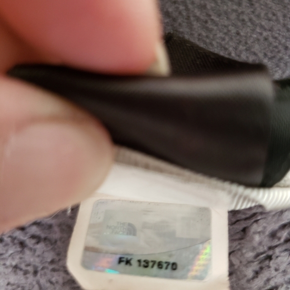 Vintage The North Face Fleece Teddy Full Zip Jacket Gray Size Medium - Picture 12 of 13